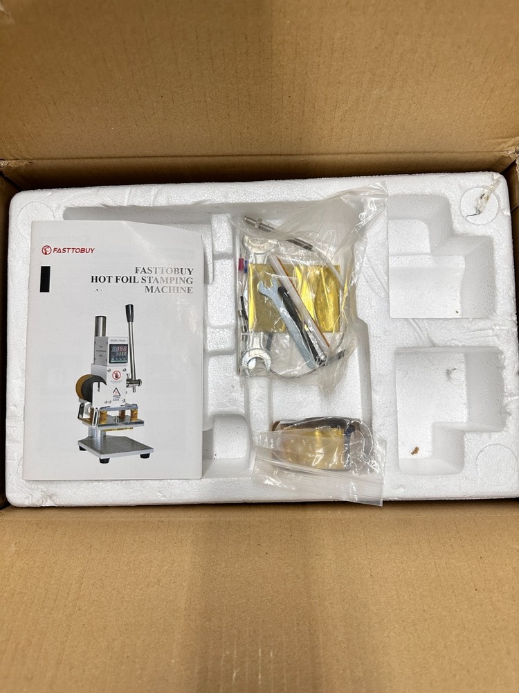 hot foil stamping machine used