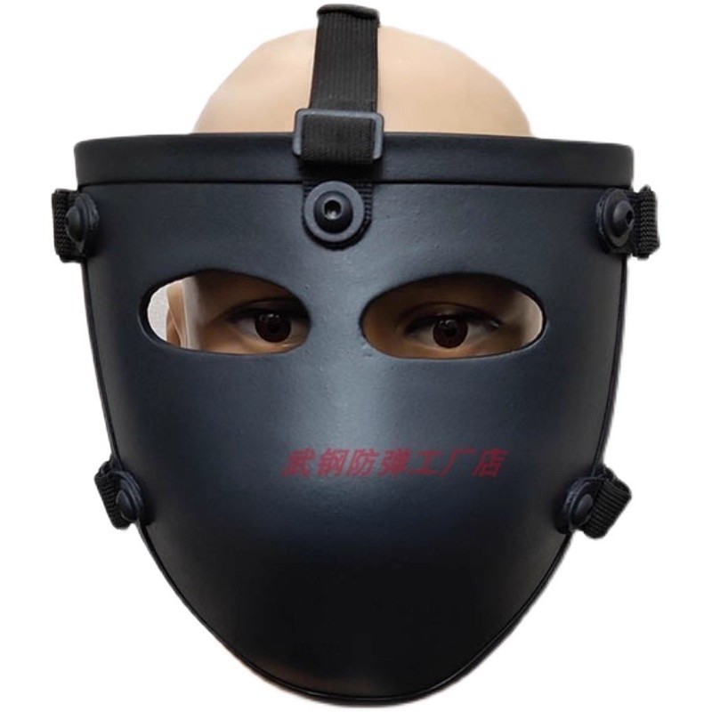 US！Level IIIA Ballistic Half Face Mask Bulletproof Mask Full Visor Protective