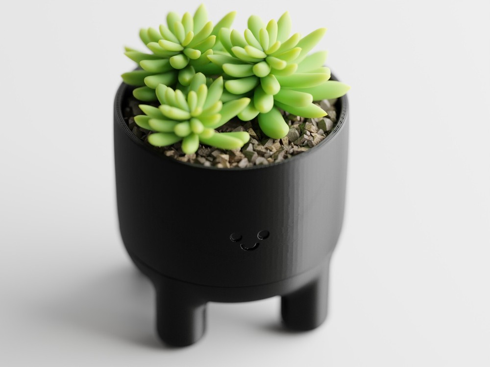 Smooth Planter Melo ---------Black