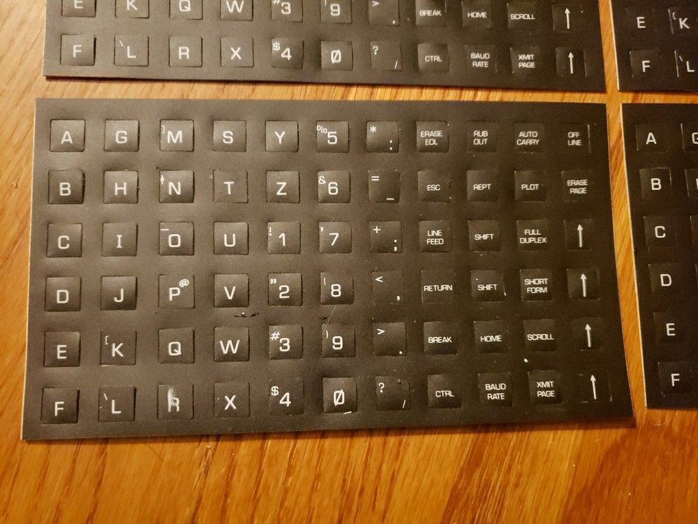 ONE New Heathkit NOS Keyboard Label