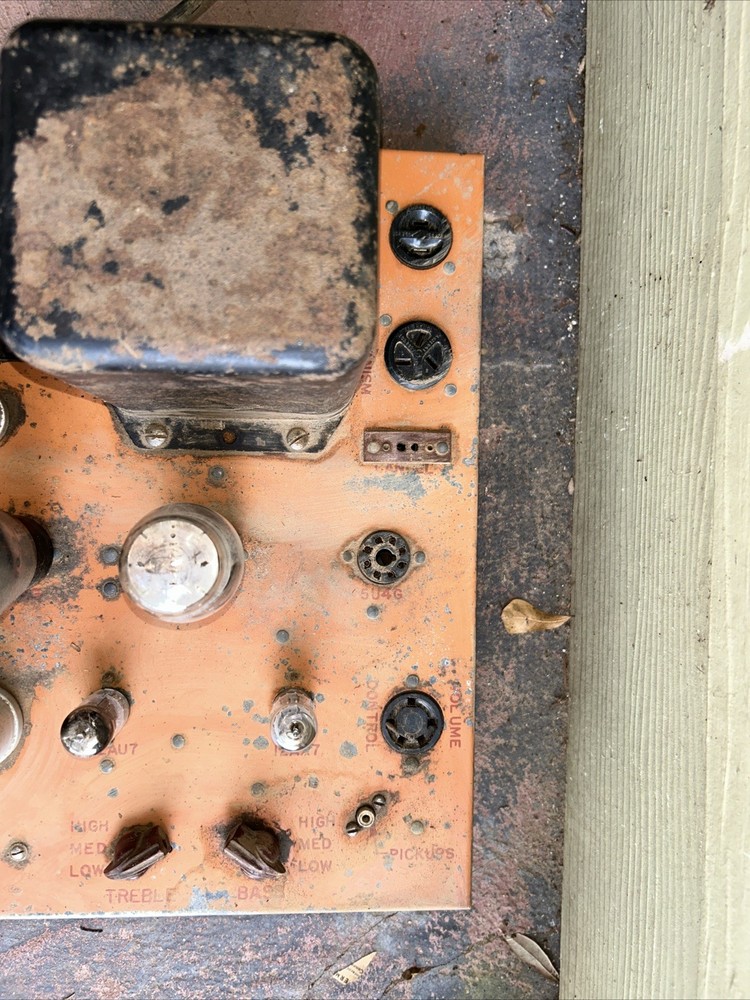 Rock-ola 1432 1434 Amplifier As-Is untested