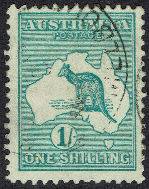 AUSTRALIA 1915 KANGAROO 1/- 2ND WMK USED