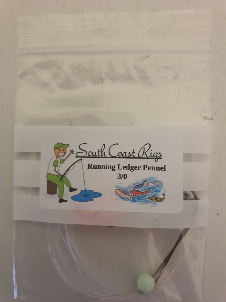 Running Ledger Pennel Rig 3/0 Hook.                  (100's AVAILABLE)