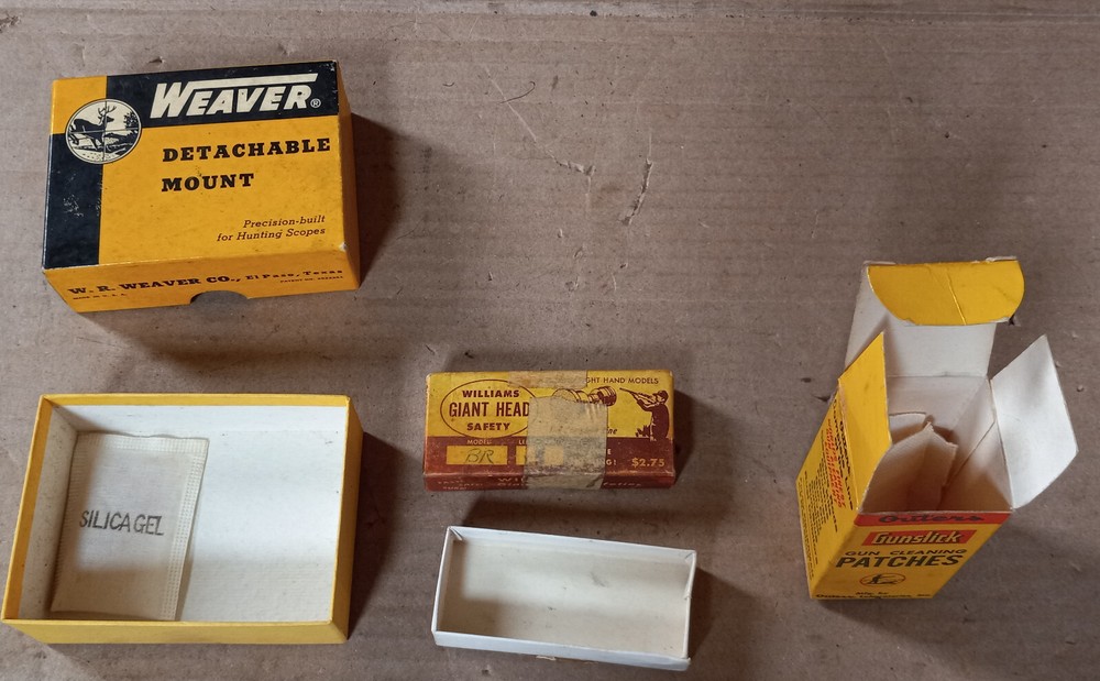 Lot of 11 Misc. Empty Boxes, (boxes are empty) - Used