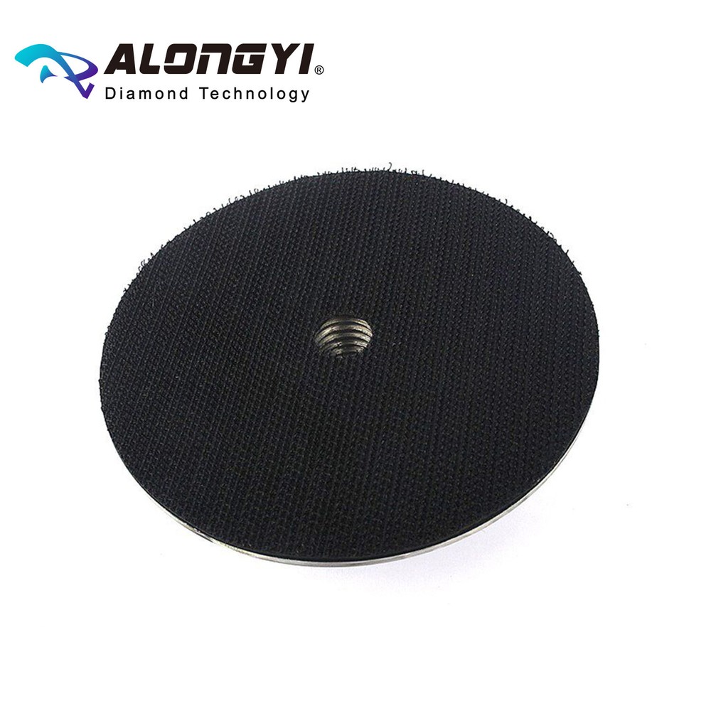 Aluminum Backer Pad 4 Inch Hook and Loop Backing pad 5/8-11 Thread
