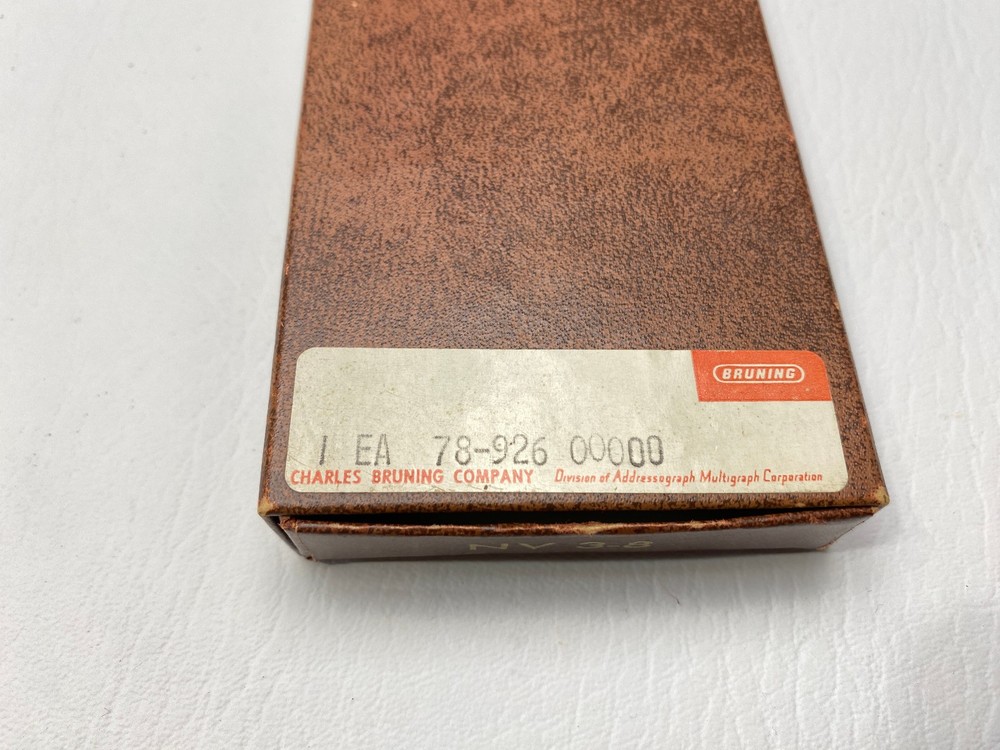 NOS Wricoprint Lettering Guide Model NV38 Drafting Set Engineering