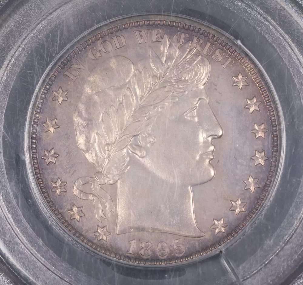 1895 P Barber Half Dollar PCGS PR-62 Proof OGH