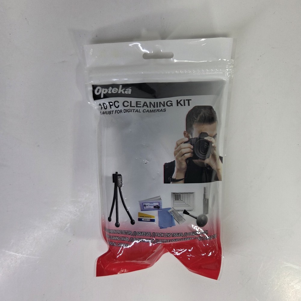 Opteka 10 pc. Digital Camera Universal STARTER KIT - Cleaning, protector