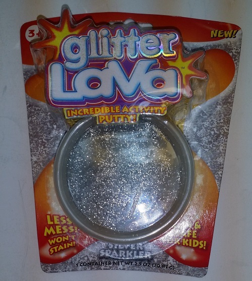Glitter Lava Incredible Activity Putty Silver Sparkler $9.99