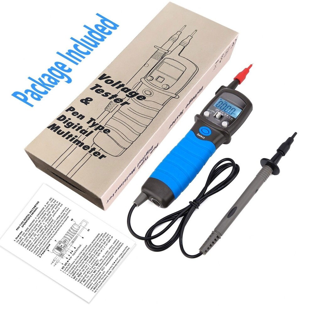 AC/DC Voltage Phase Tester 690V Voltmeter Digital LEDs Phase Rotation Continuity