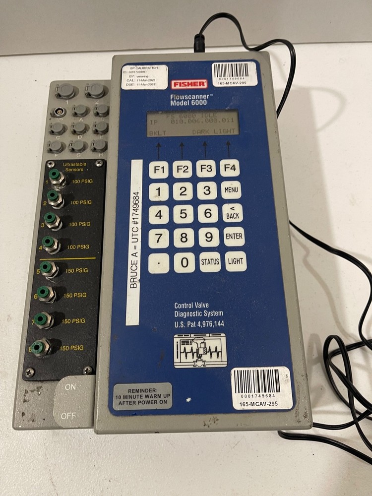 Fisher FlowScanner 6000 Control Valve Diagnostic System