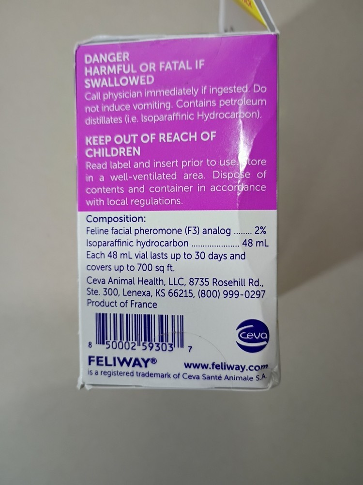 Feliway Classic Diffuser Refill 48 Ml Cat Constant Calming 2 Refills