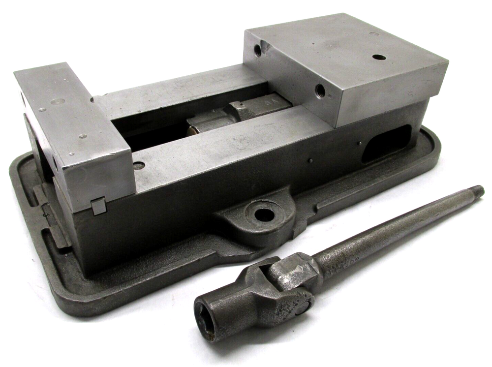 KURT ANGLOCK 6" MILLING MACHINE VISE w/ HANDLE - #D60