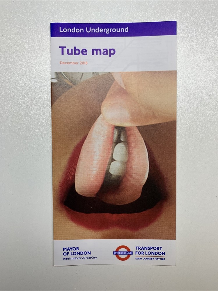 London Underground Tube Map December 2018 - Pristine