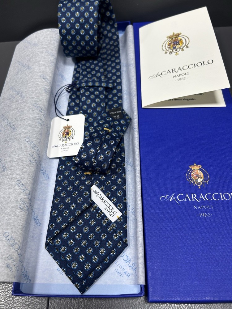 Caracciolo Tailored Tie 100% SILK