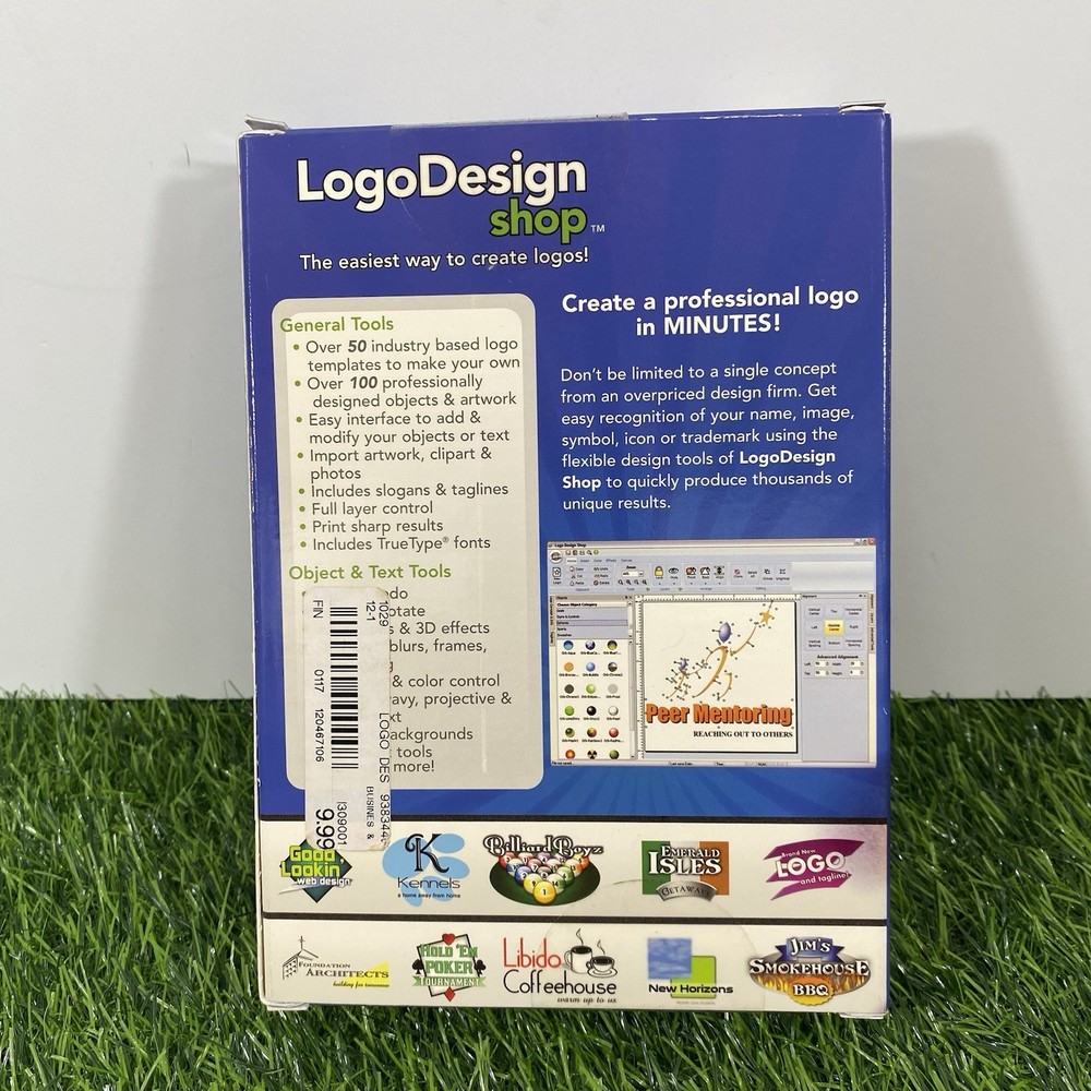 Summit Soft LOGO DESIGN SHOP SOFTWARE WINDOWS 2000, XP, and VISTA