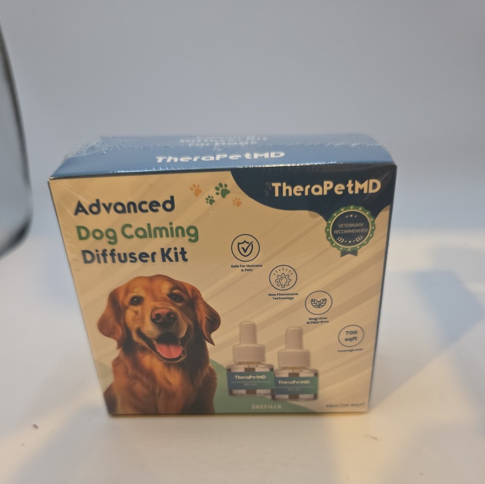 TheraPet MD Dog Calming Diffuser Kit 2 Refills *NEW & SEALED*
