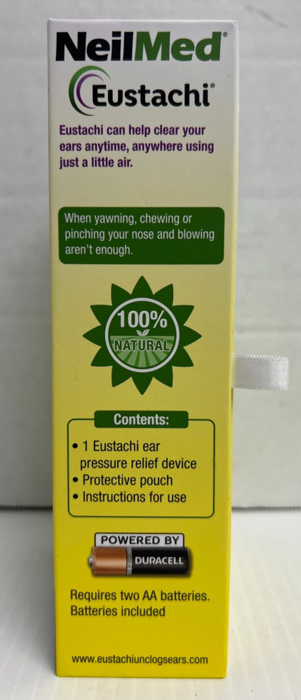 NeilMed Eustachi Pop Blocked Ear Safely