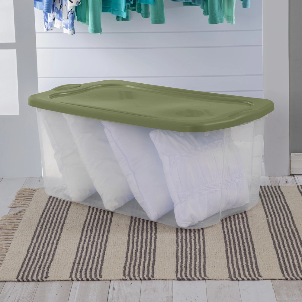Sterilite Carry 120 Quart Extra-Large Storage Bin