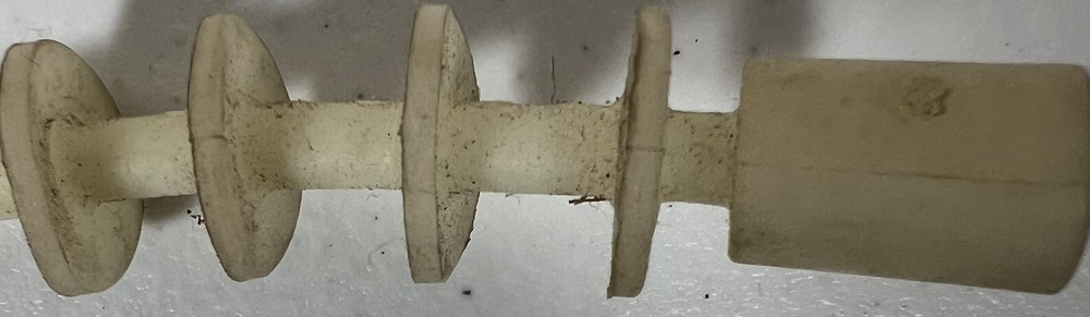 🍀 Flex Paintball Barrel Plug Safety Device Off-White Used 🍀