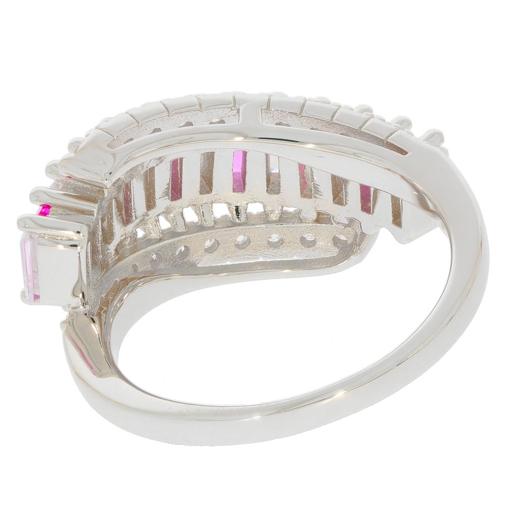 Sterling Silver Semi Mount Ring Setting Emerald OCT 4X2mm