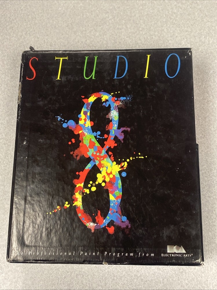 Electronic Arts Studio 8 Professional Paint Program (Macintosh) COMPLETE