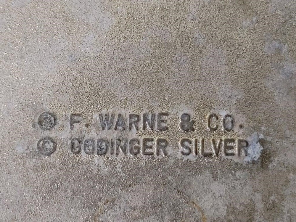 VTG Gorham Silverplate Baby Cup & 2 Godinger Silver First Curl Trinket Boxes