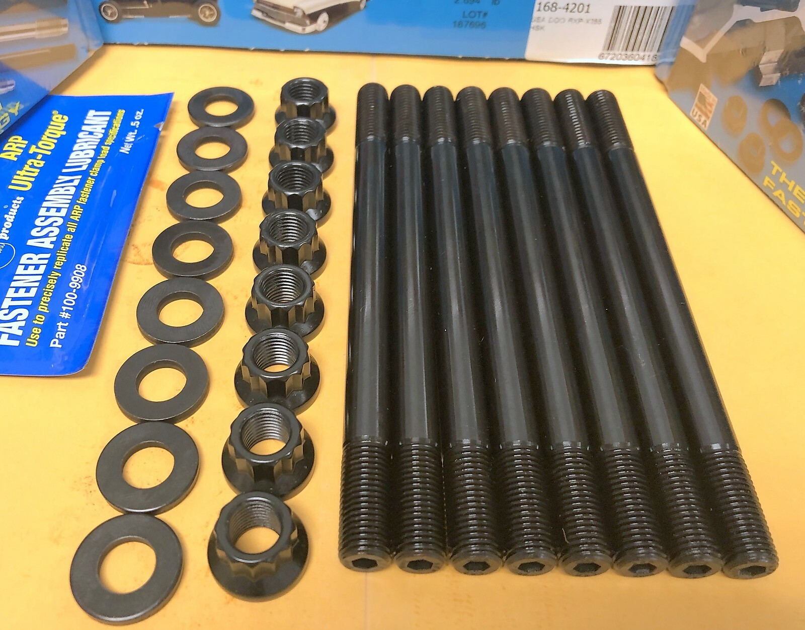 ARP 168-4201 Sea Doo RXP-X255 Head Stud Kit 4TEC Supercharged RXP RXT GTX GTR