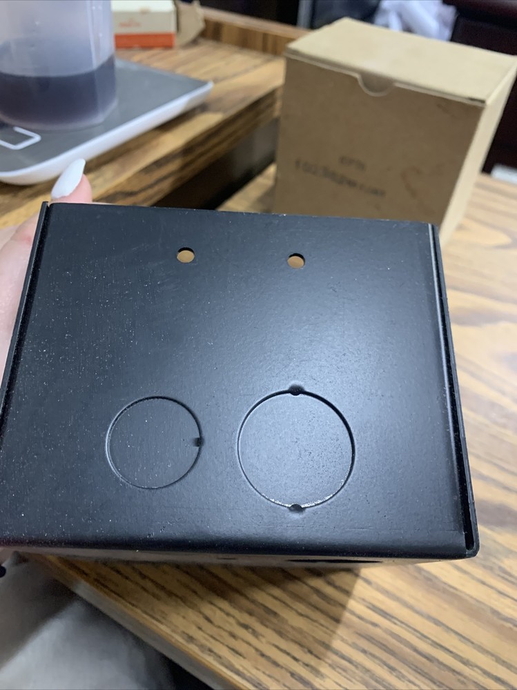 DFB 102362 Black Deep Flush Box