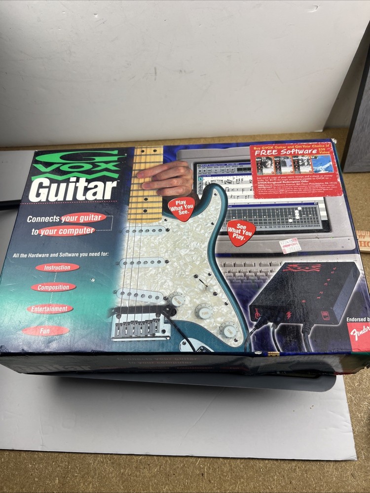 GVOX Guitar Computer Connector Processor Composition Recording SoftwareGVX70451