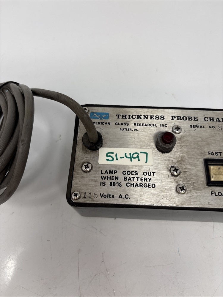 AGR thickeness probe charger