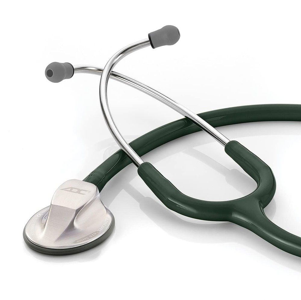 Platinum Sculpted Stethoscope with Tunable AFD Technology, Dark Green