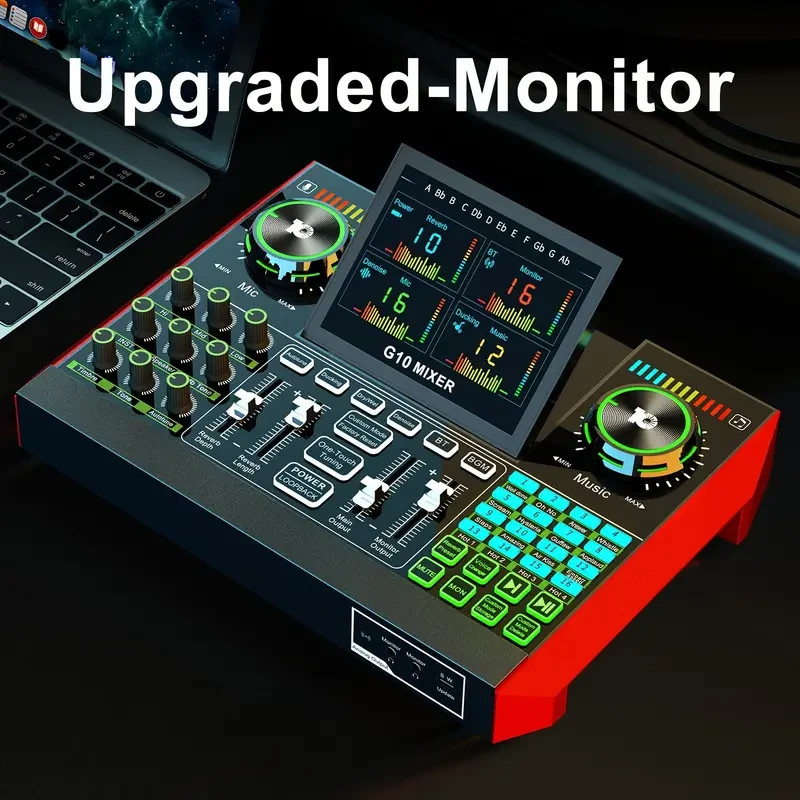 Audio Mixer - Multi-Function DJ Controller & Karaoke System for podcast