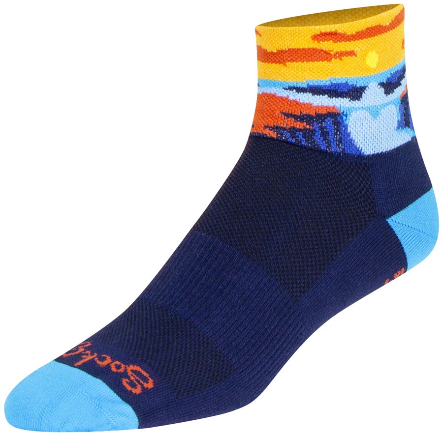 SockGuy Classic Socks Small/Medium Crew Socks Bluffs