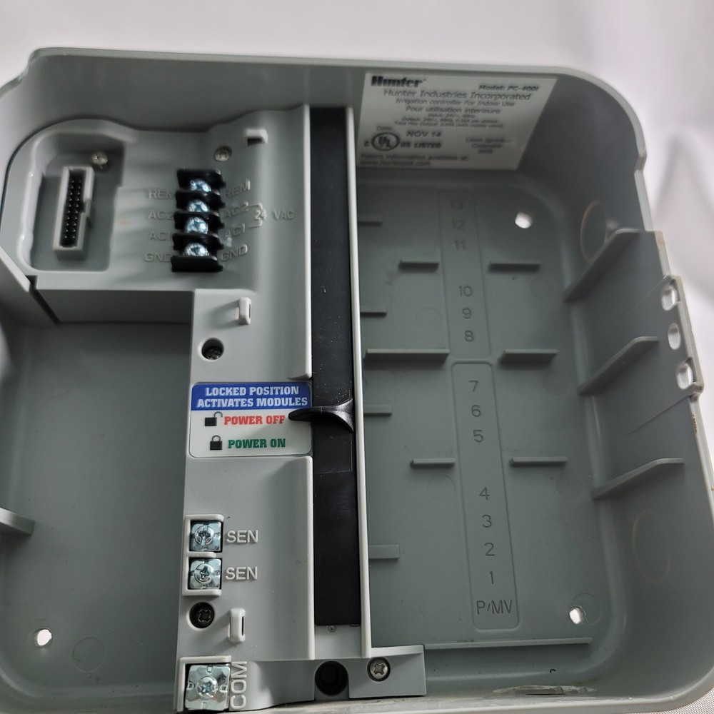 Hunter Pro-C PC-400i Timer CONTROLLER BOX ONLY- EMPTY. NO MODULES. READ