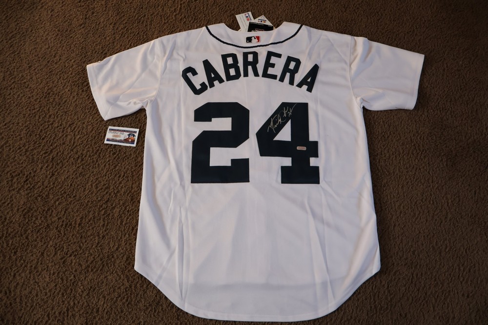 Miguel Cabrera 24 Autographed Signed Jersey COA