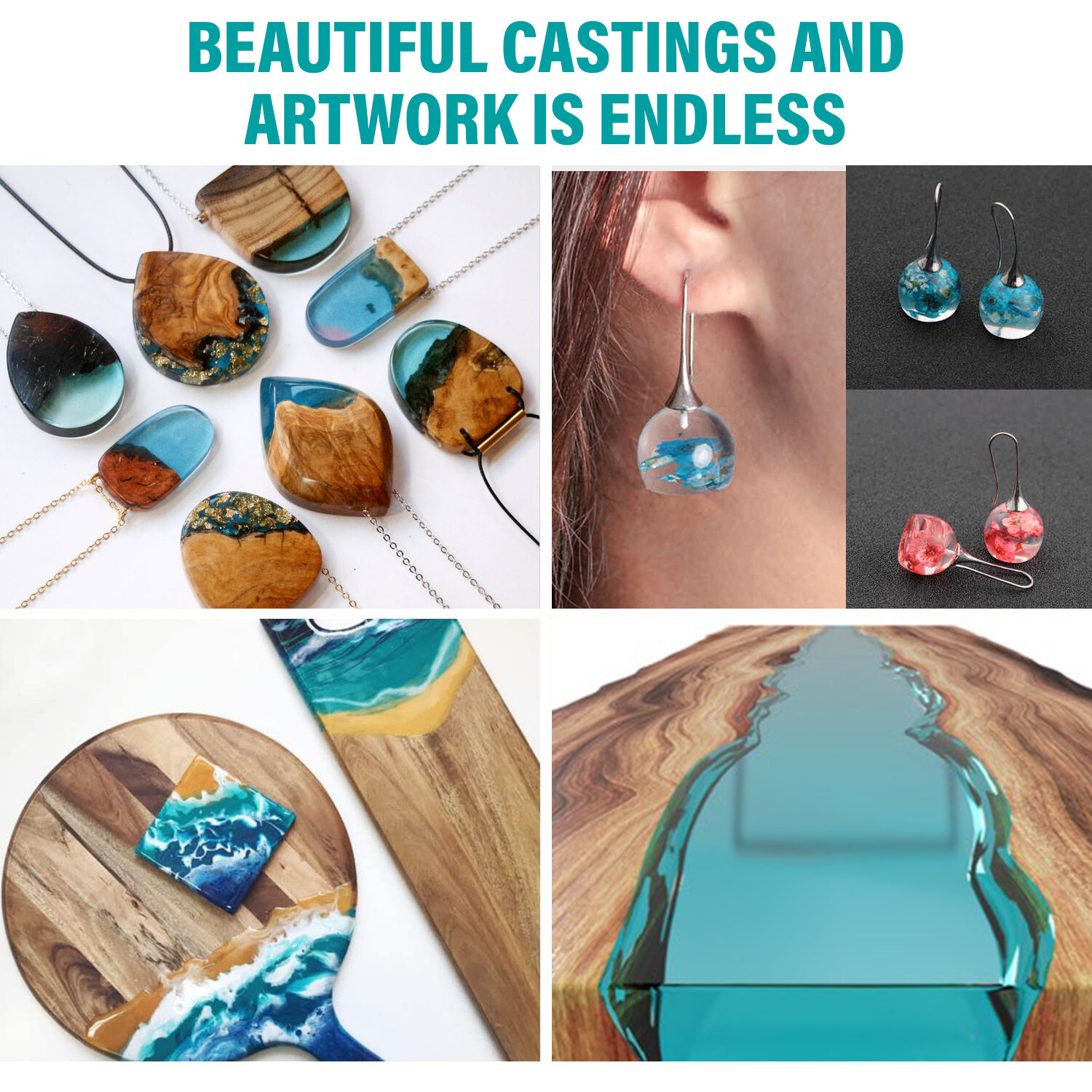 Epoxy Resin Store - crafts, casting, jewelry making, coasters, art, easy mixing