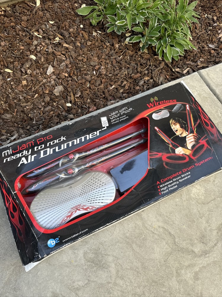 Air Drums Wireless B2 Mi Jam Pro Wireless Drum System Rare edrum kit