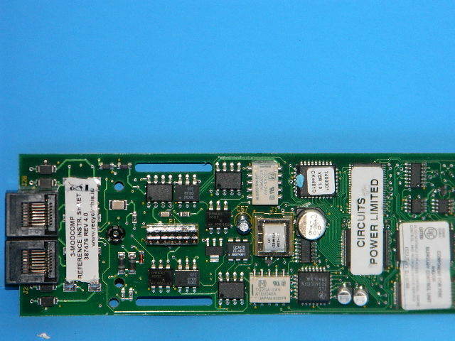 GE EST EDWARDS 3-MODCOMP EST3 MODEM COMMUNICATOR DACT FIRE ALARM 130453-03