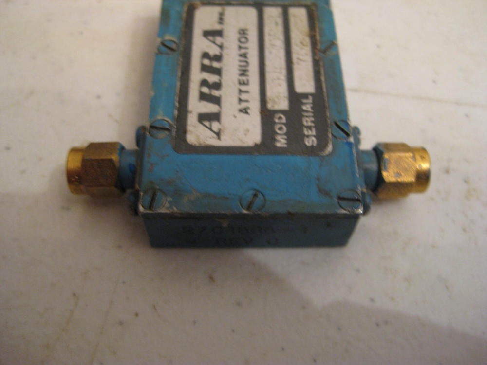 ARRA, Inc. Adjustable RF attenuator model 5814-30E-1 0-30dB