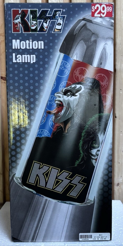 KISS SPENCERS MOTION LAMP  2004 - BRAND NEW IN BOX