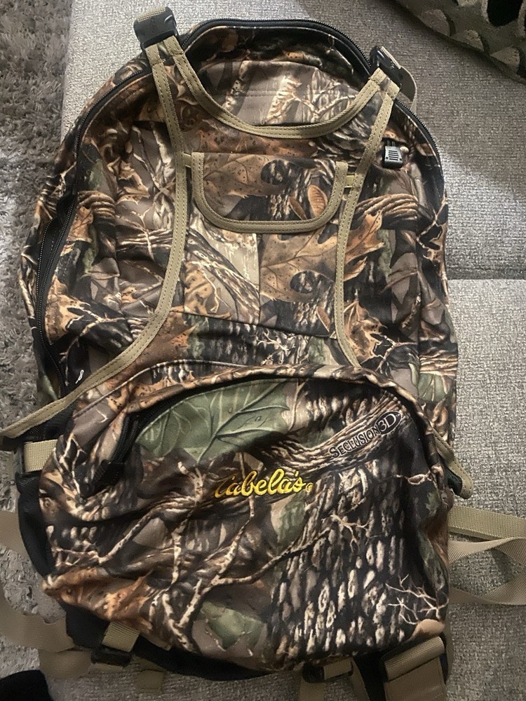 Cabelas Camo Backpack Seclusion 3D