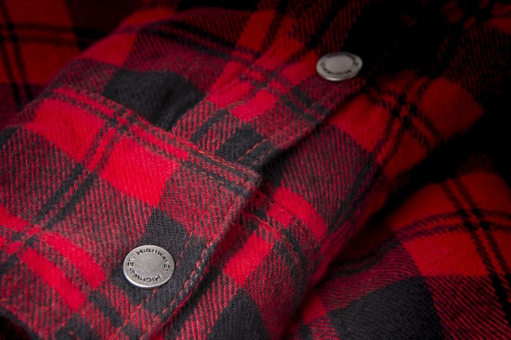 MARKSMAN FLANNEL BLACK/RED SM