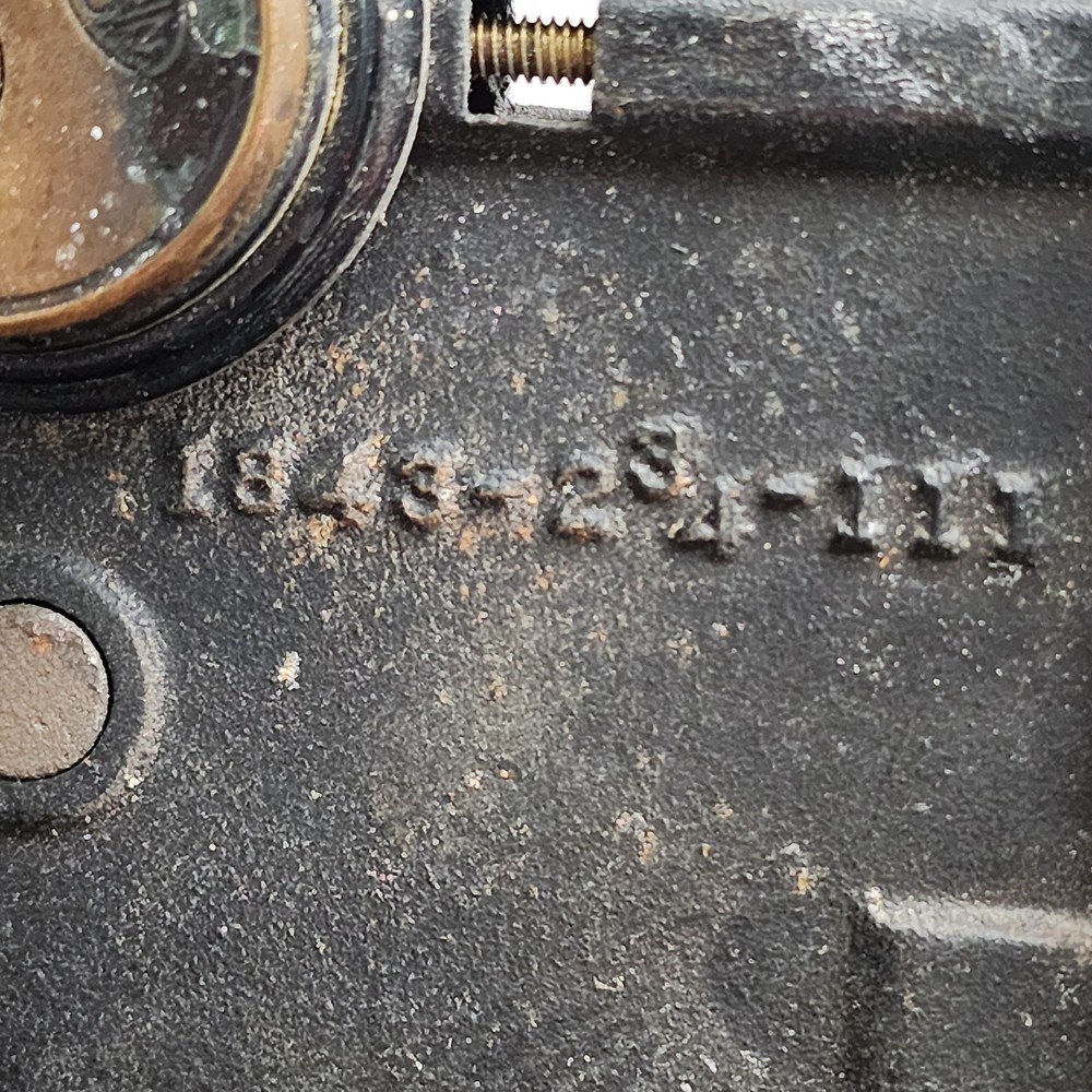 Heavy Duty Brass Corbin #1843 Mortise Lock with Knobs No Key 🔑🚪