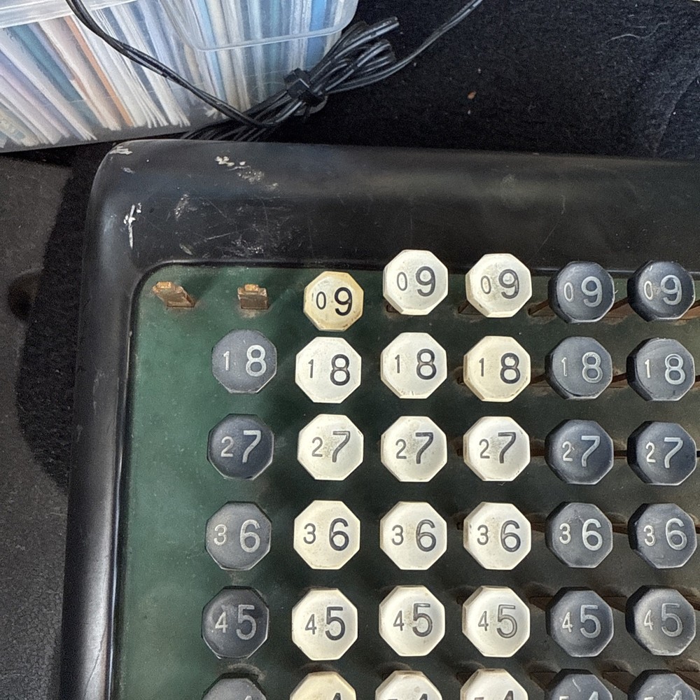 1934 Burroughs Class 5 Adding Machine – Antique Mechanical Calculator
