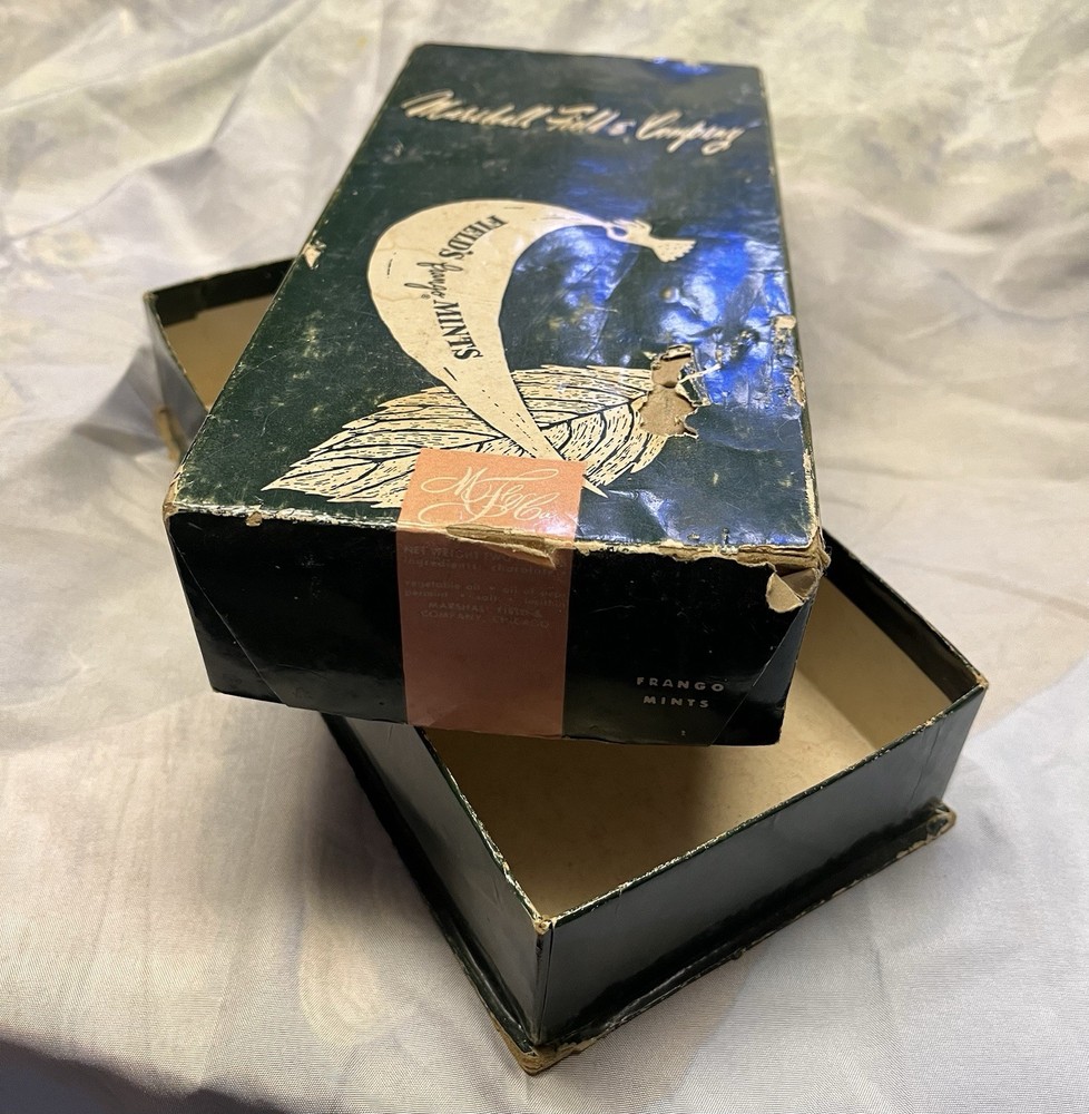 Vintage 1950’s Marshall Fields Frango Mints Box