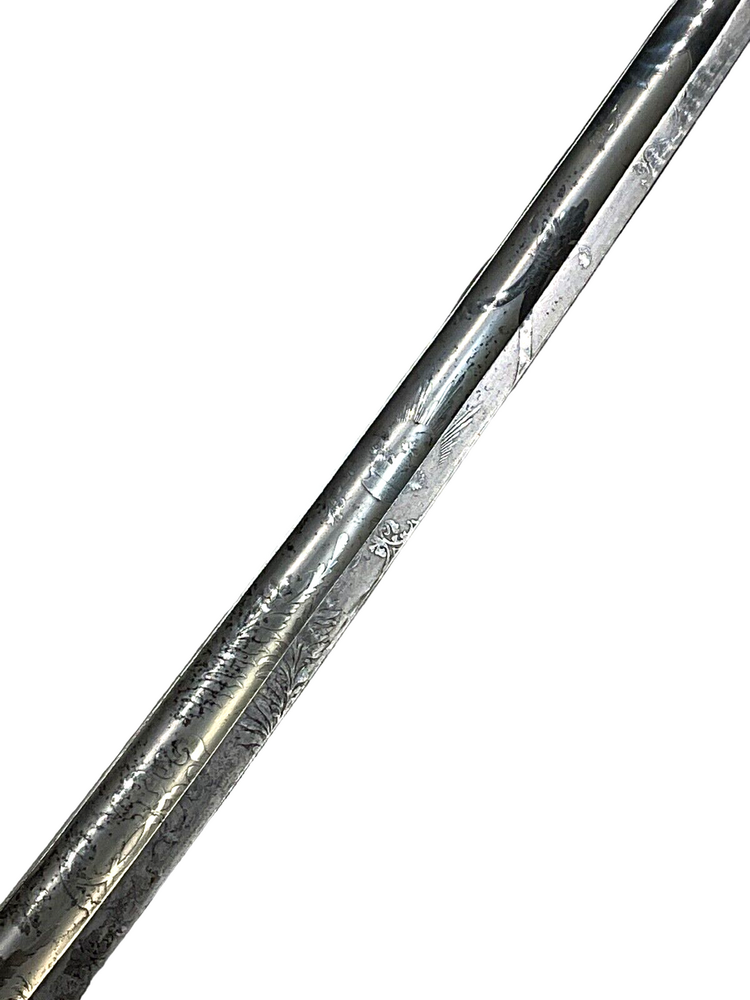 Victorian British 1827 Pattern West Yorkshire Rifle Battalion Sword & Sca...