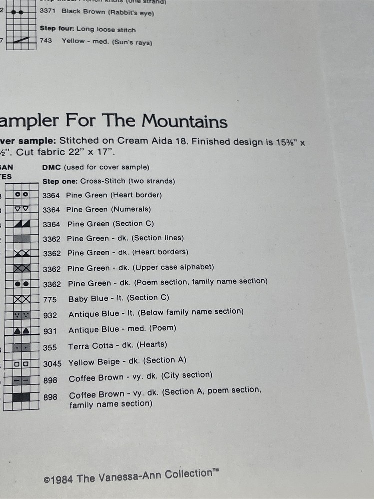 Silver Threads A Place In Your Heart Cross Stitch Pattern