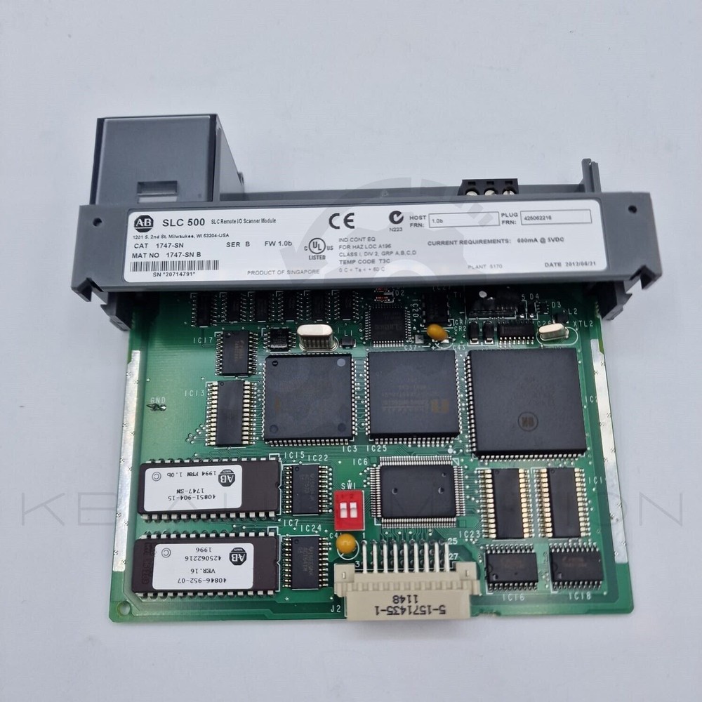 1747-SN SLC 500 remote I/O scanner module *** read description ***