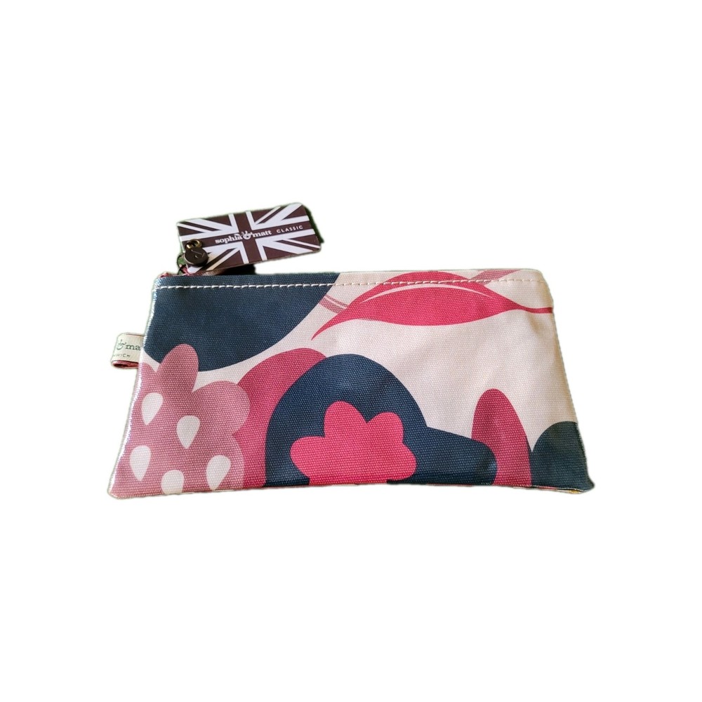 Sofia&Mat Classic Floral Print Accessory Pouch NWT